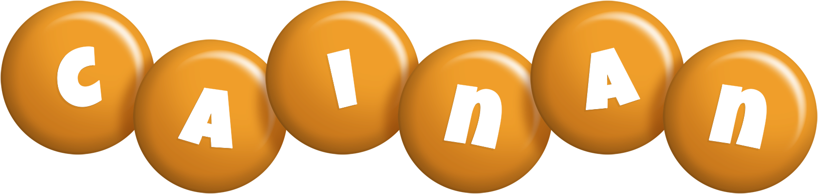 Cainan candy-orange logo