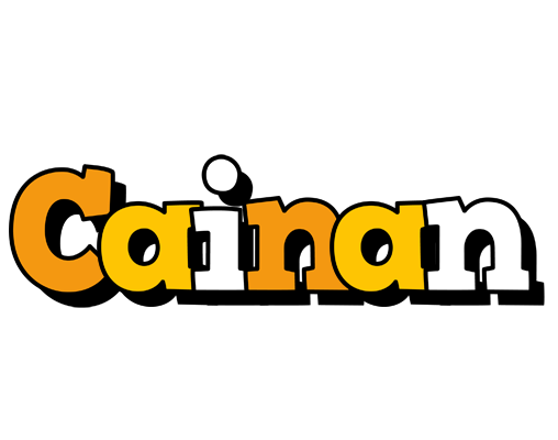 Cainan cartoon logo