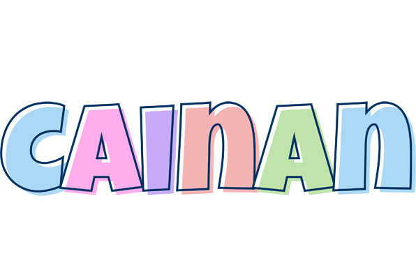 Cainan pastel logo