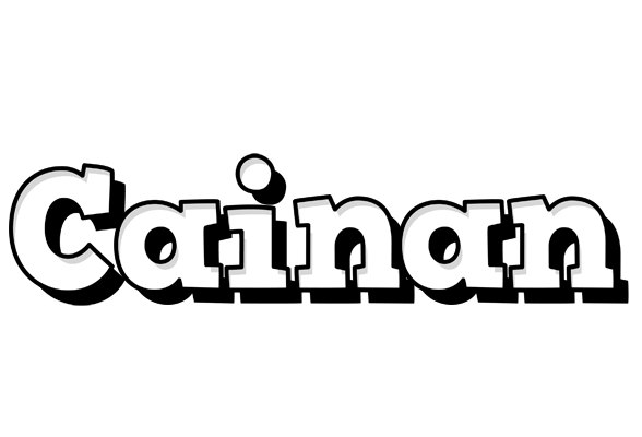 Cainan snowing logo