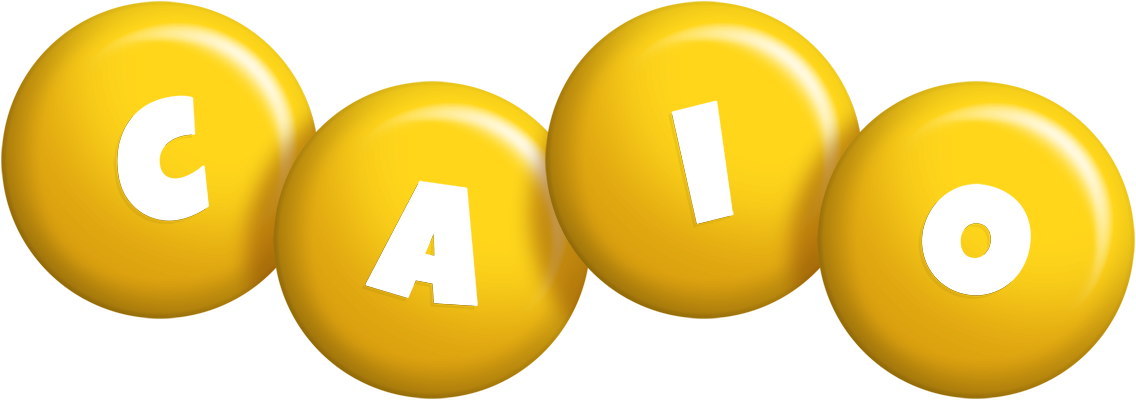 Caio candy-yellow logo