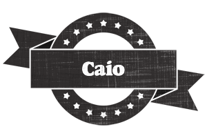 Caio grunge logo