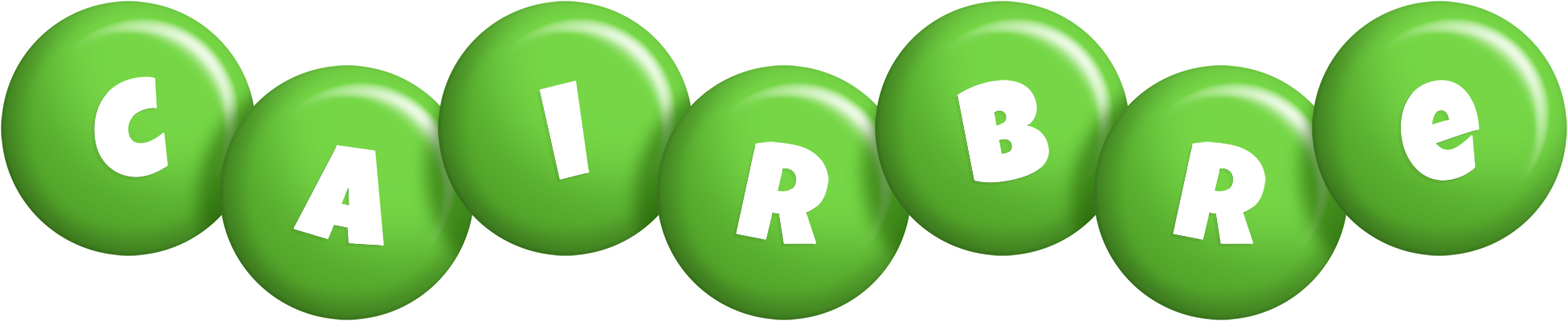 Cairbre candy-green logo