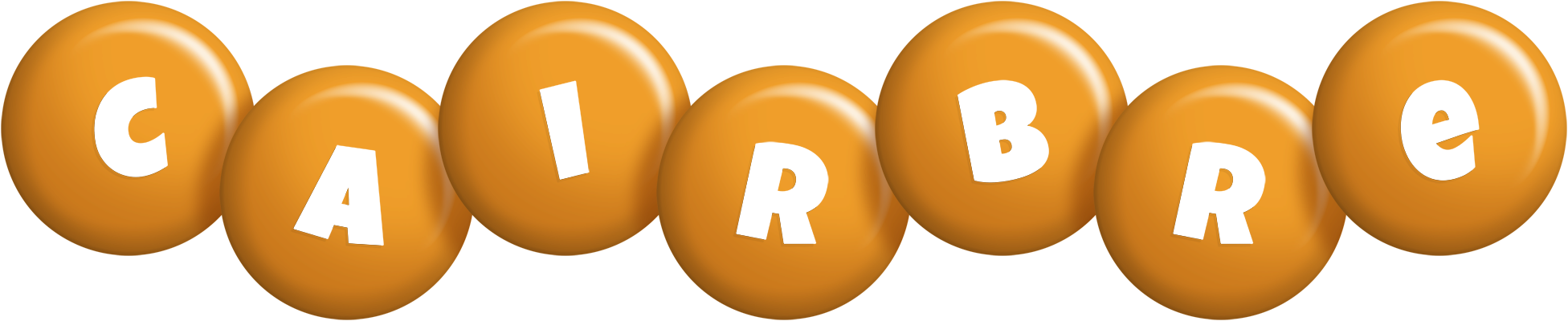 Cairbre candy-orange logo
