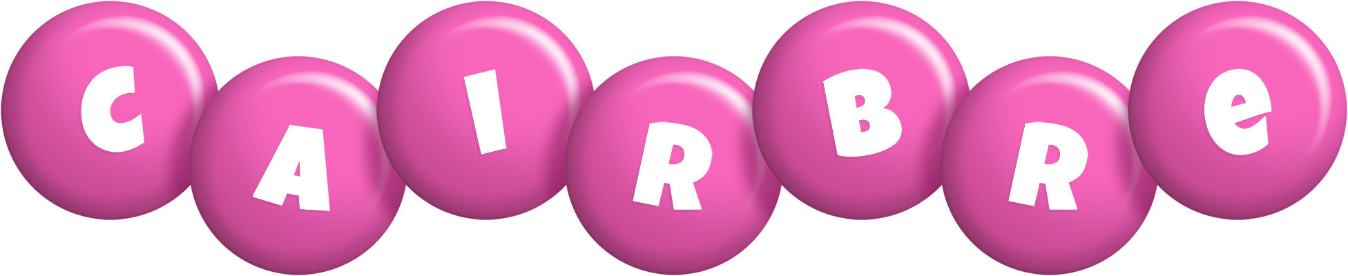 Cairbre candy-pink logo
