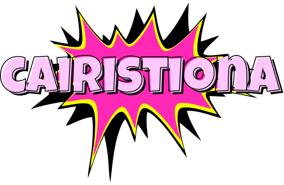 Cairistiona badabing logo