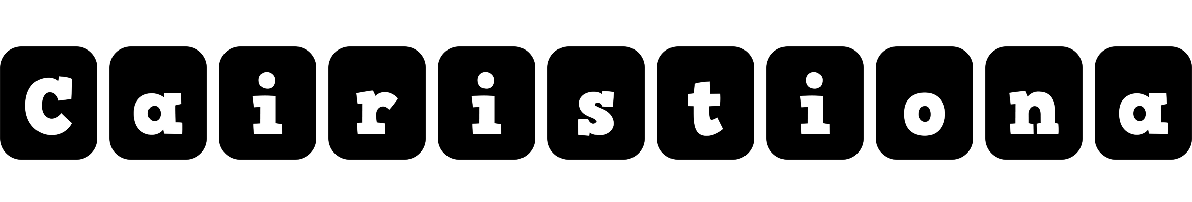Cairistiona box logo