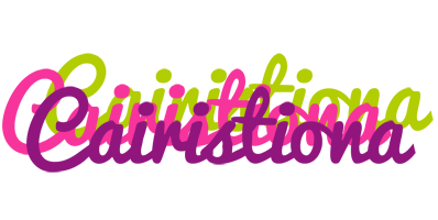 Cairistiona flowers logo