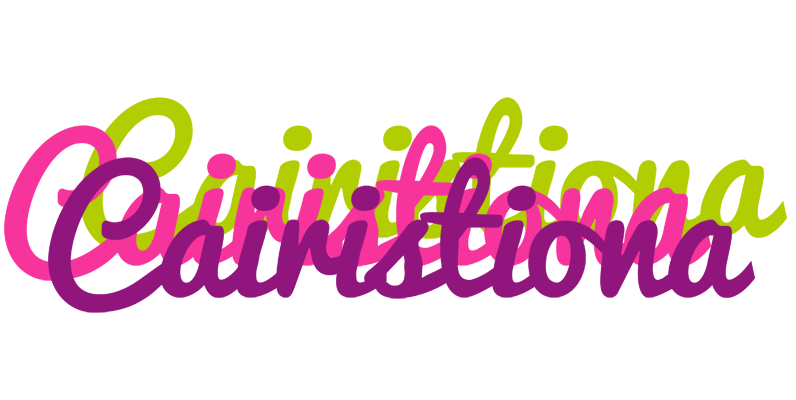 Cairistiona flowers logo