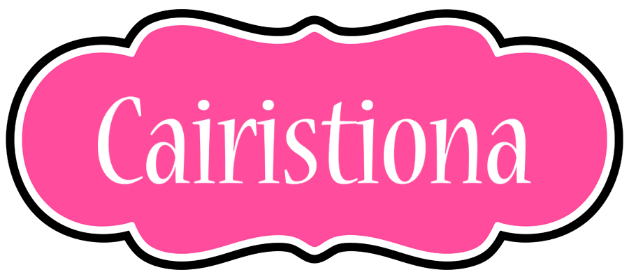Cairistiona invitation logo