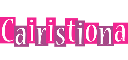 Cairistiona whine logo