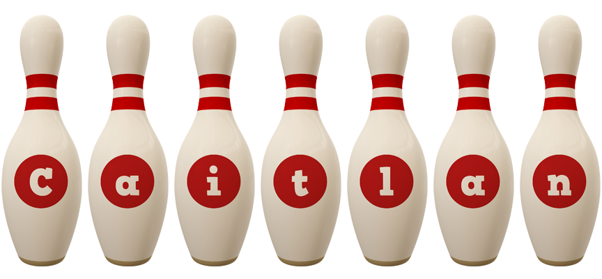 Caitlan bowling-pin logo