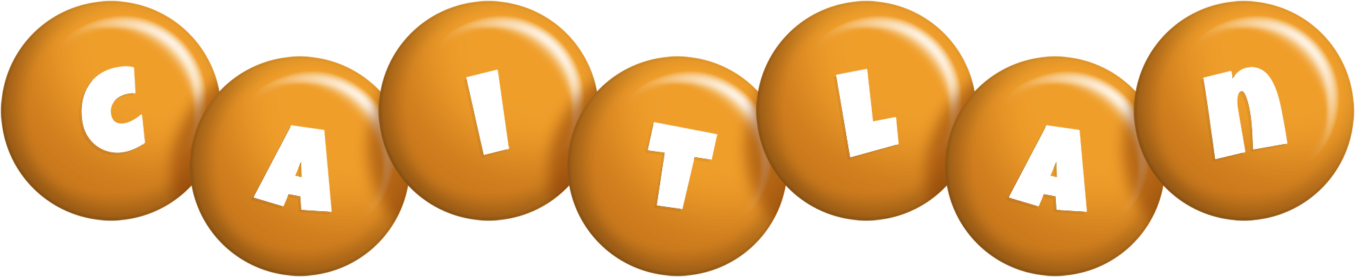 Caitlan candy-orange logo