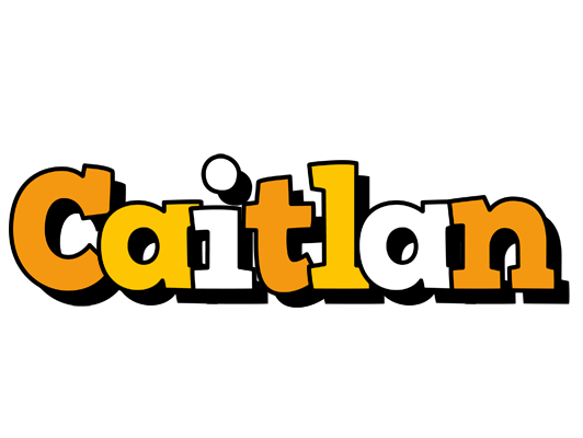 Caitlan cartoon logo
