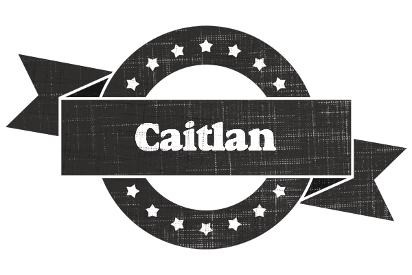 Caitlan grunge logo