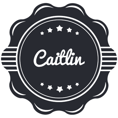 Caitlin badge logo