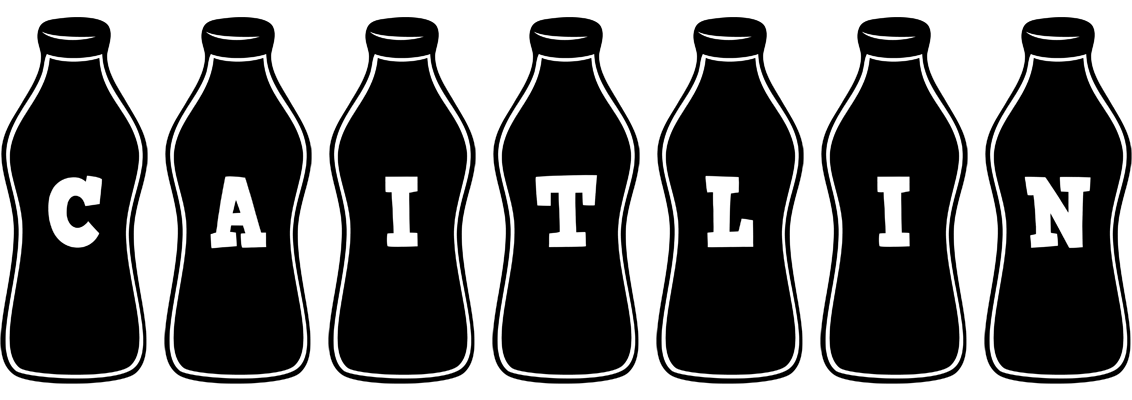 Caitlin bottle logo