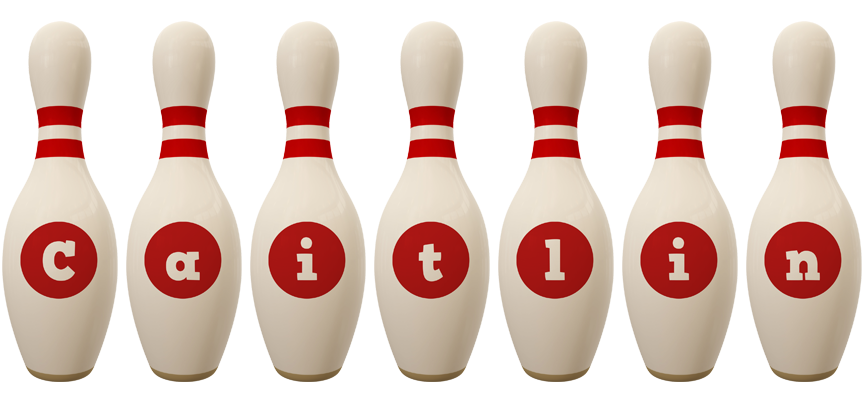 Caitlin bowling-pin logo