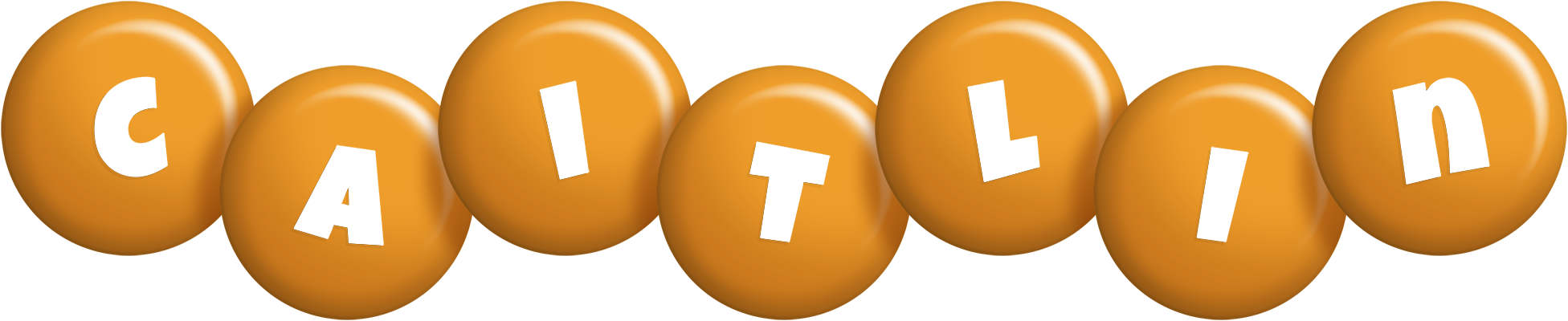 Caitlin candy-orange logo
