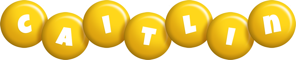 Caitlin candy-yellow logo