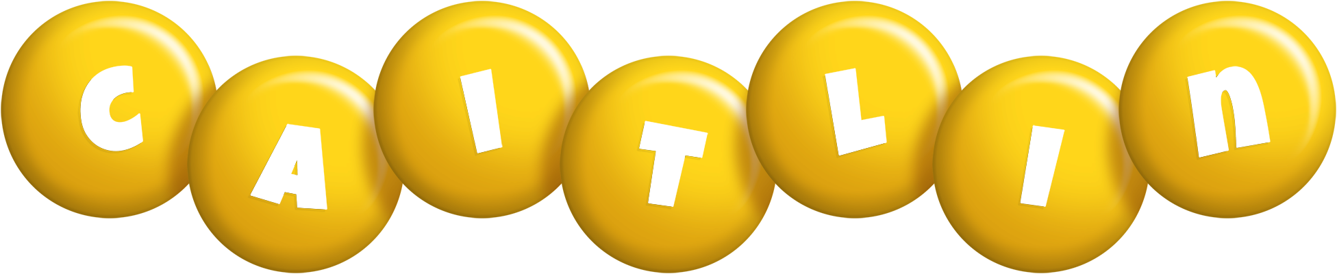 Caitlin candy-yellow logo