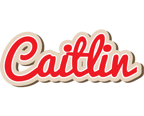 Caitlin chocolate logo