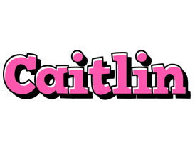 Caitlin girlish logo