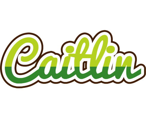 Caitlin golfing logo