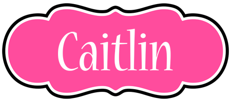 Caitlin invitation logo