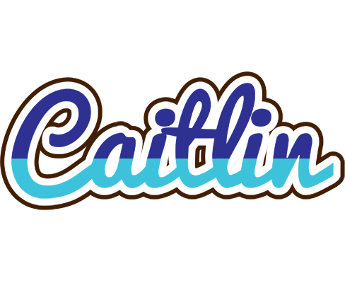Caitlin raining logo