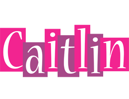 Caitlin whine logo