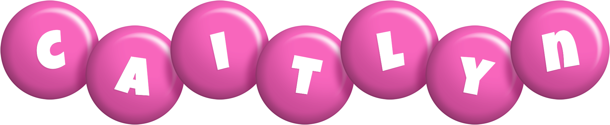 Caitlyn candy-pink logo