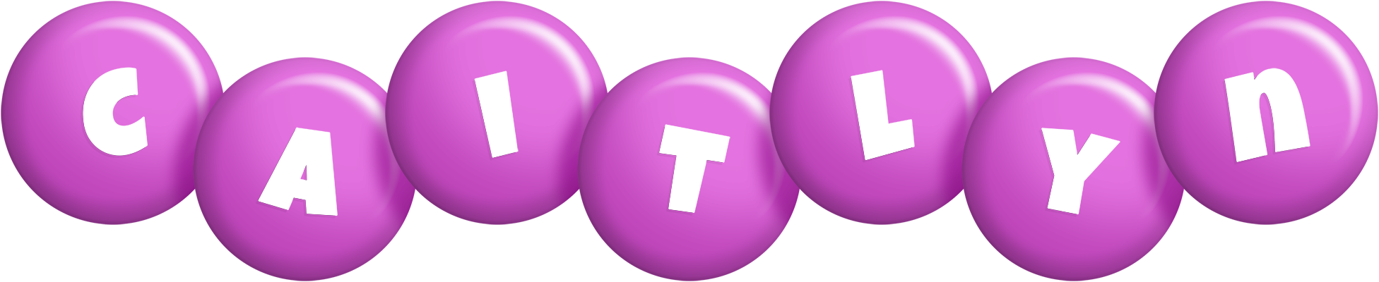 Caitlyn candy-purple logo
