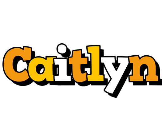Caitlyn cartoon logo