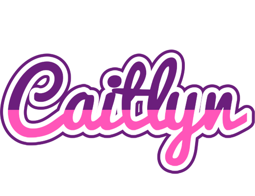 Caitlyn cheerful logo