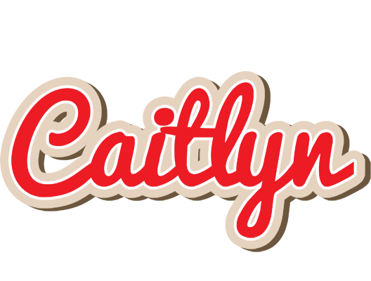 Caitlyn chocolate logo