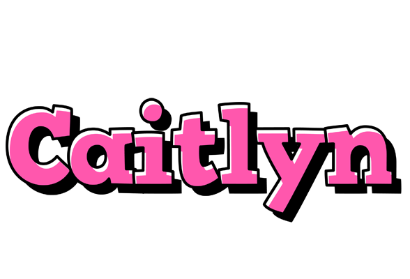Caitlyn girlish logo