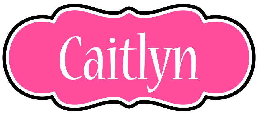 Caitlyn invitation logo