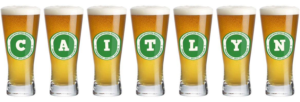 Caitlyn lager logo