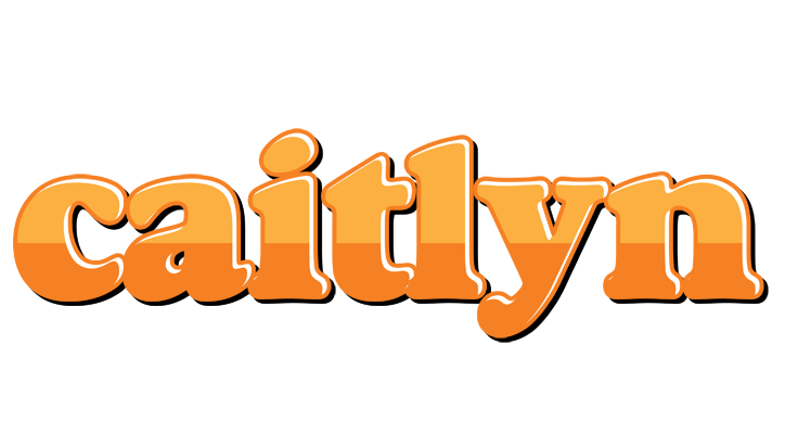 Caitlyn orange logo