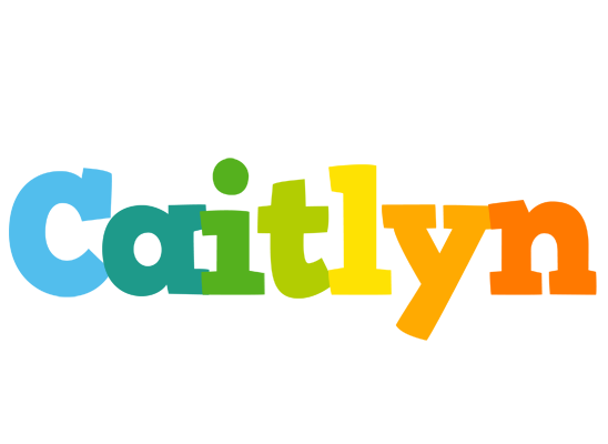 Caitlyn rainbows logo