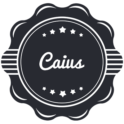 Caius badge logo
