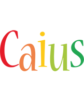 Caius birthday logo