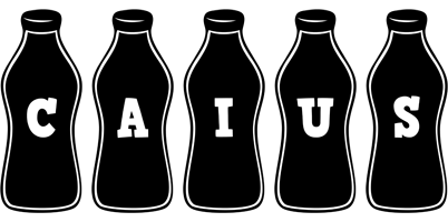 Caius bottle logo