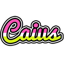 Caius candies logo