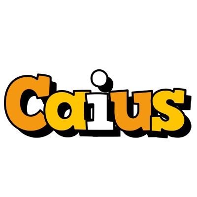 Caius cartoon logo