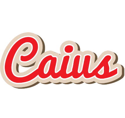 Caius chocolate logo