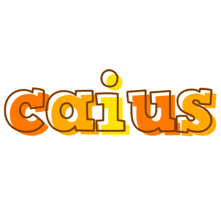 Caius desert logo