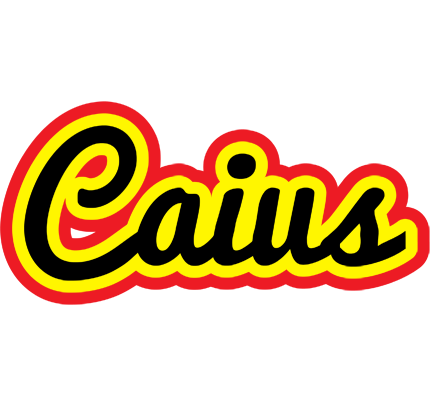 Caius flaming logo