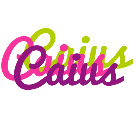 Caius flowers logo